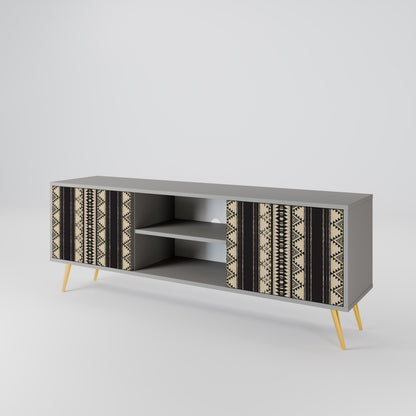 AZTEC Mueble de TV de 2 Puertas