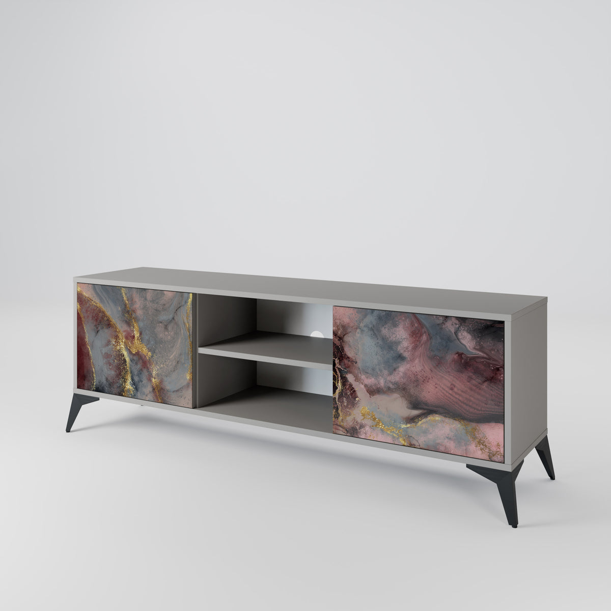 GOLDEN TIDES 2-Door TV Cabinet