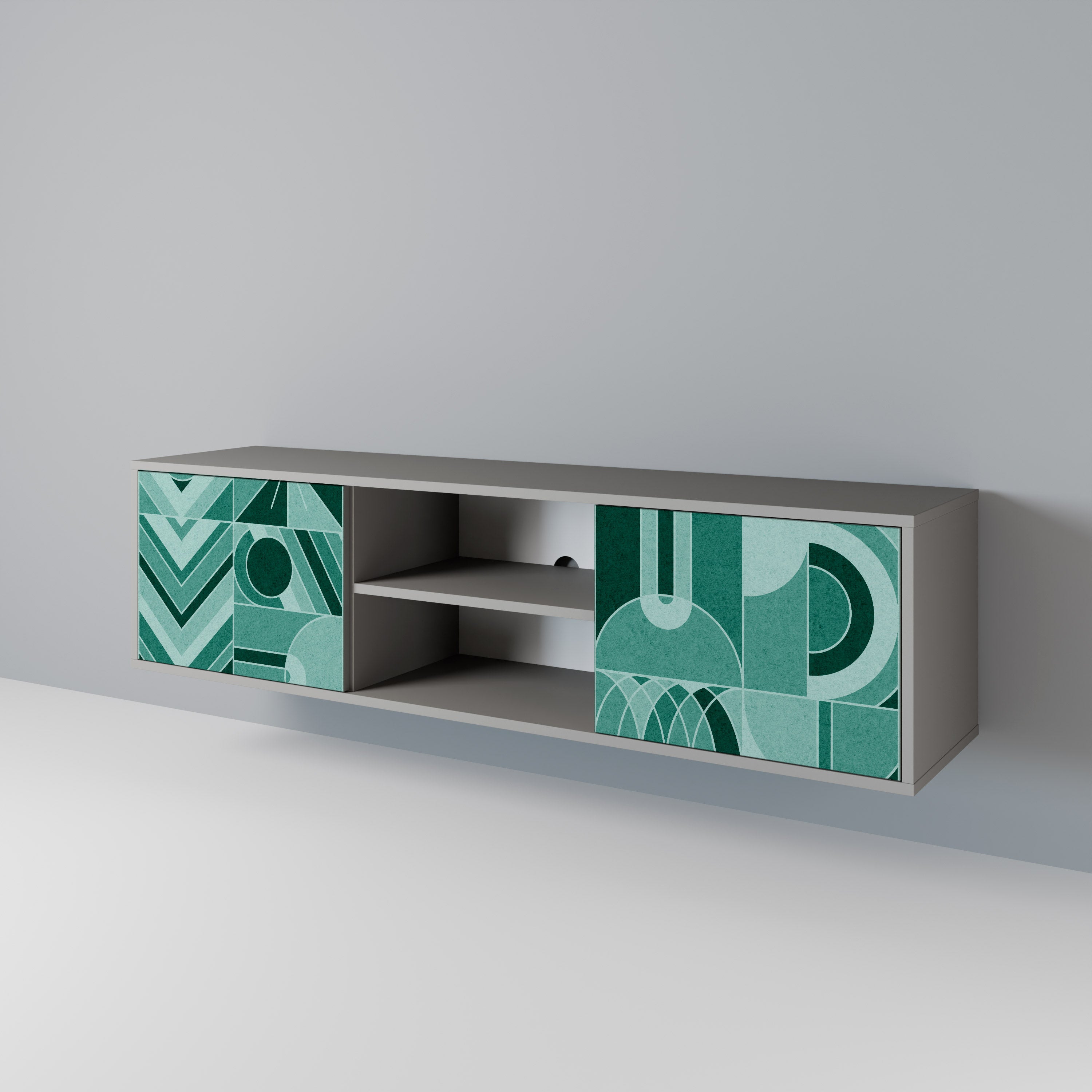 HARMONIC GRID 2-Door TV Cabinet