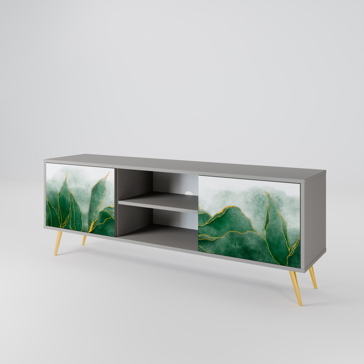 EXPENSIVE NATURE Dvoudveřový TV stolek