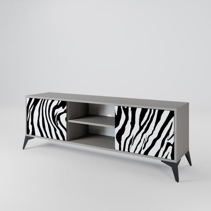 SPLENDID ZEBRA 2-Door TV Cabinet