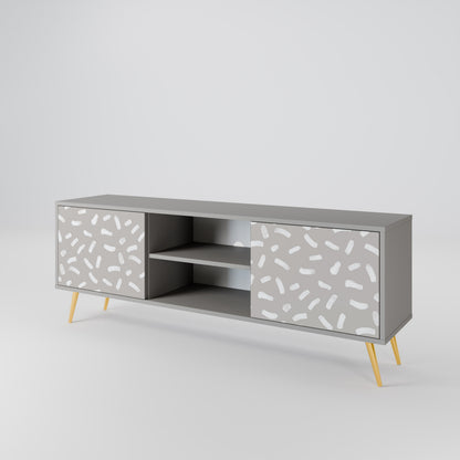PASSING SECONDS Mueble de TV de 2 Puertas
