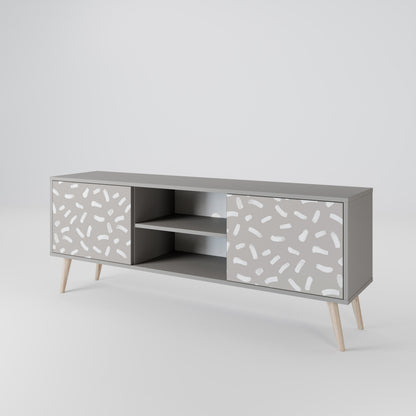 PASSING SECONDS Mueble de TV de 2 Puertas