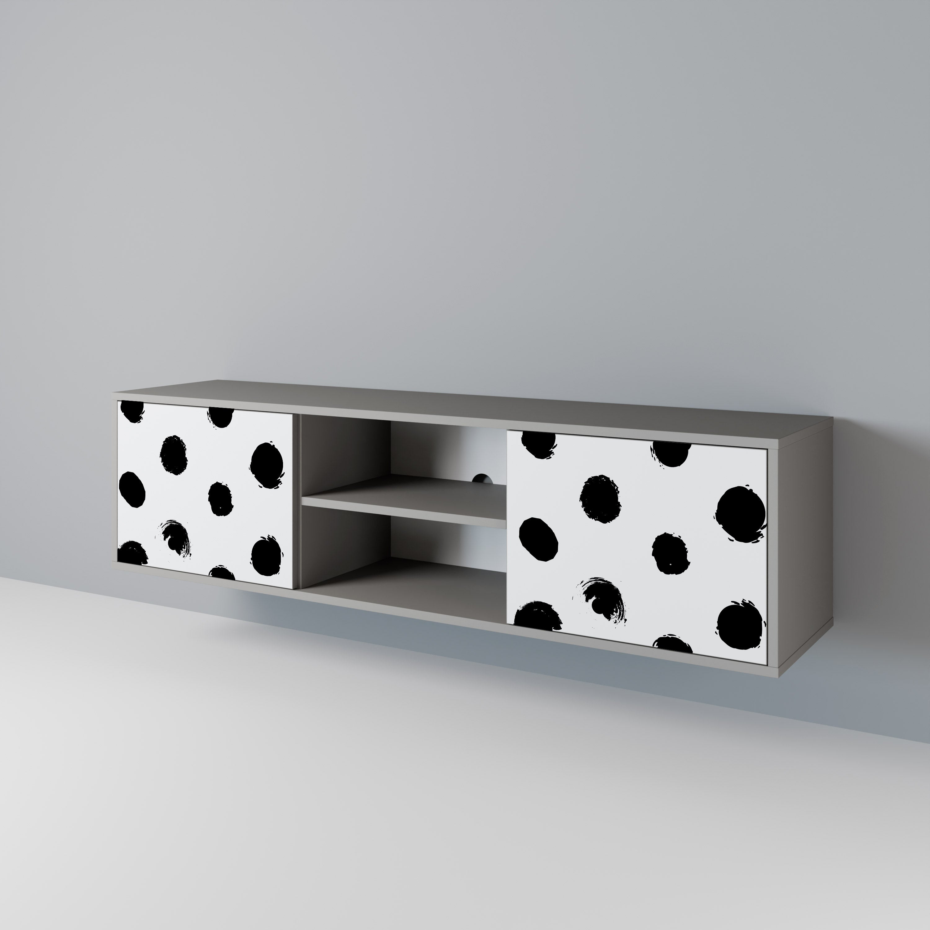 SLIPPING MINUTES 2-türiges TV-Lowboard