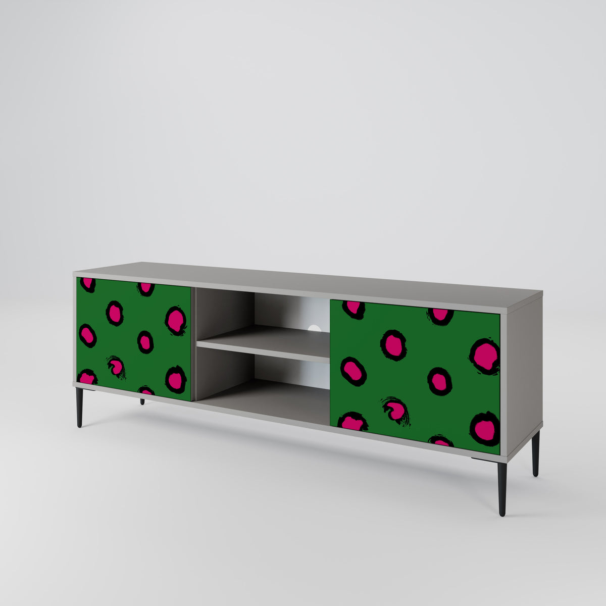FUNKY SPOTS Έπιπλο τηλεόρασης 2-θυρών