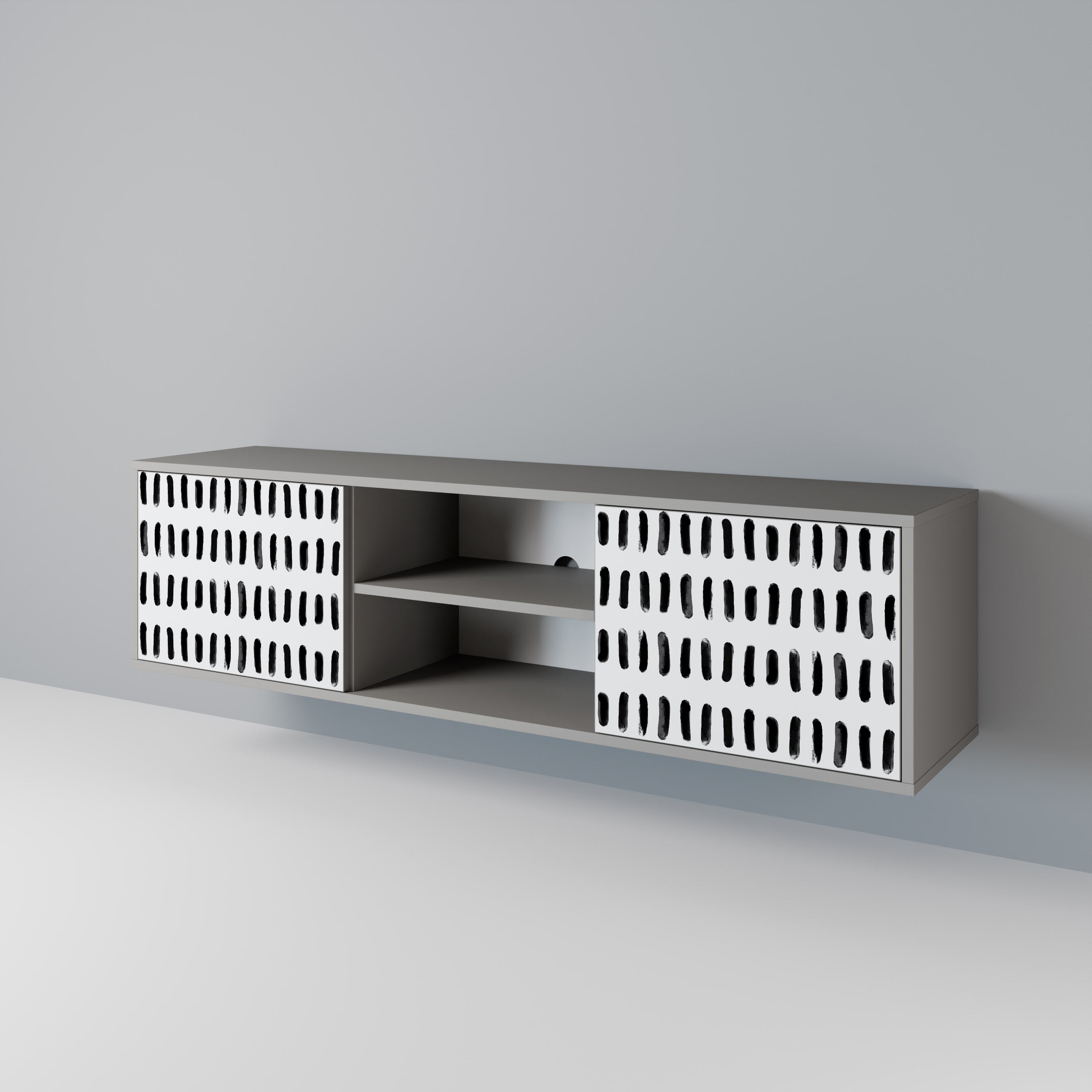 NIGHTY MELODIES 2-türiges TV-Lowboard