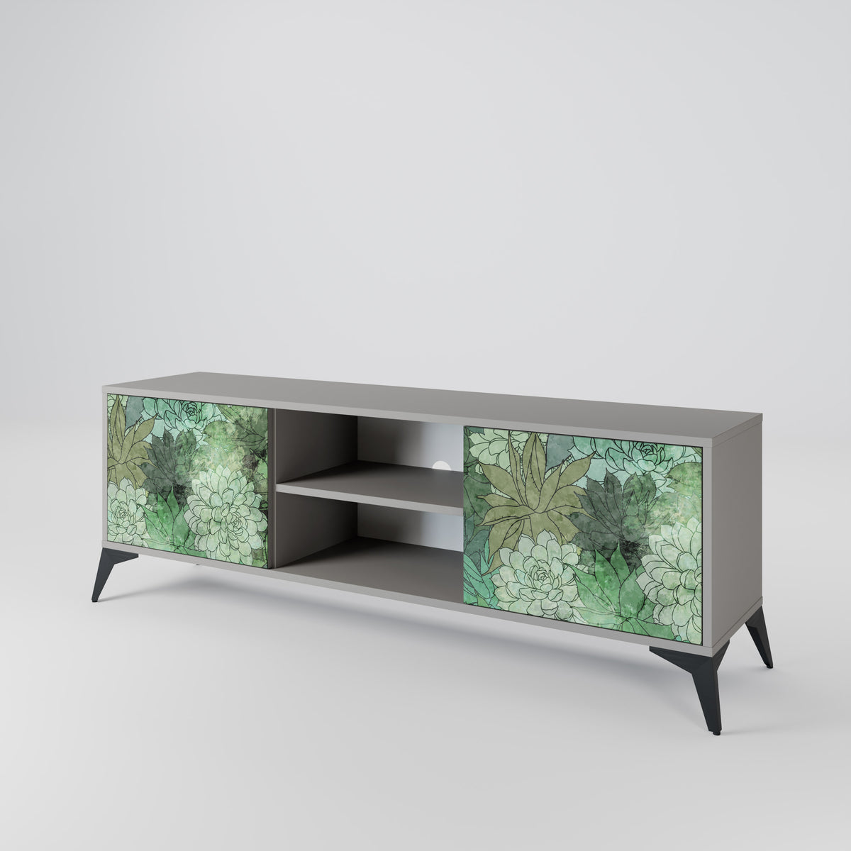 SUCCULENT CLUSTER 2-türiges TV-Lowboard