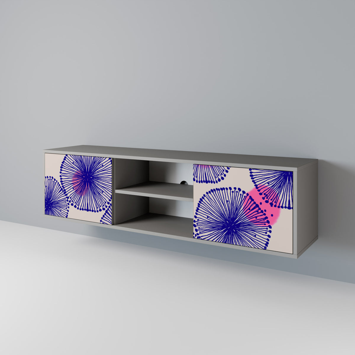 MAGIC NATURE 2-Door TV Cabinet
