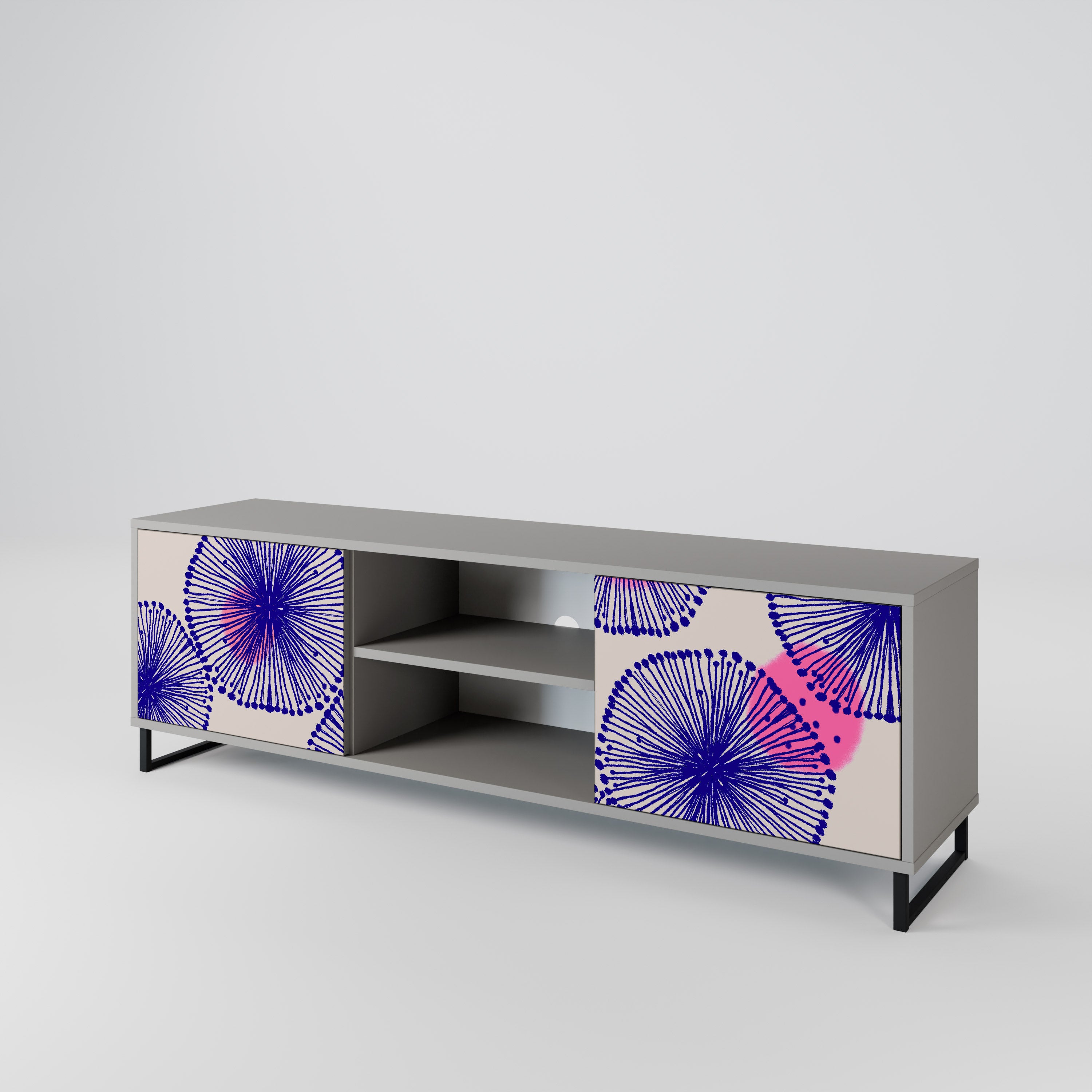 MAGIC NATURE Mueble de TV de 2 Puertas