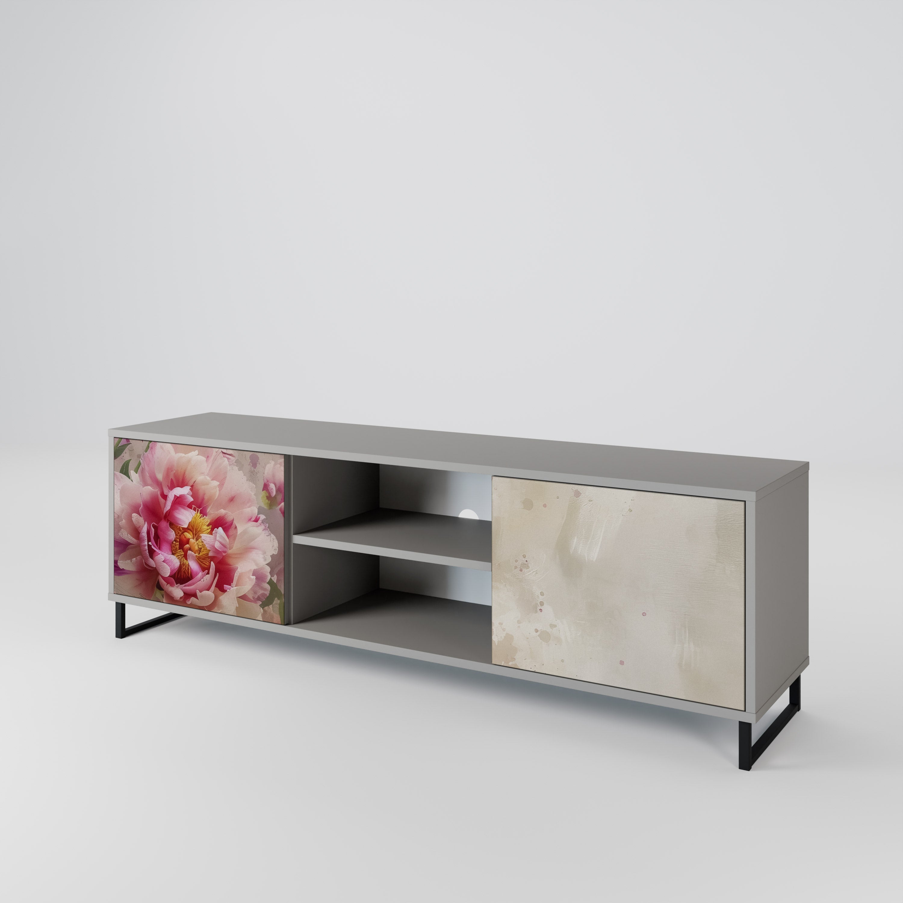 PEONY WHISPER Mueble de TV de 2 Puertas