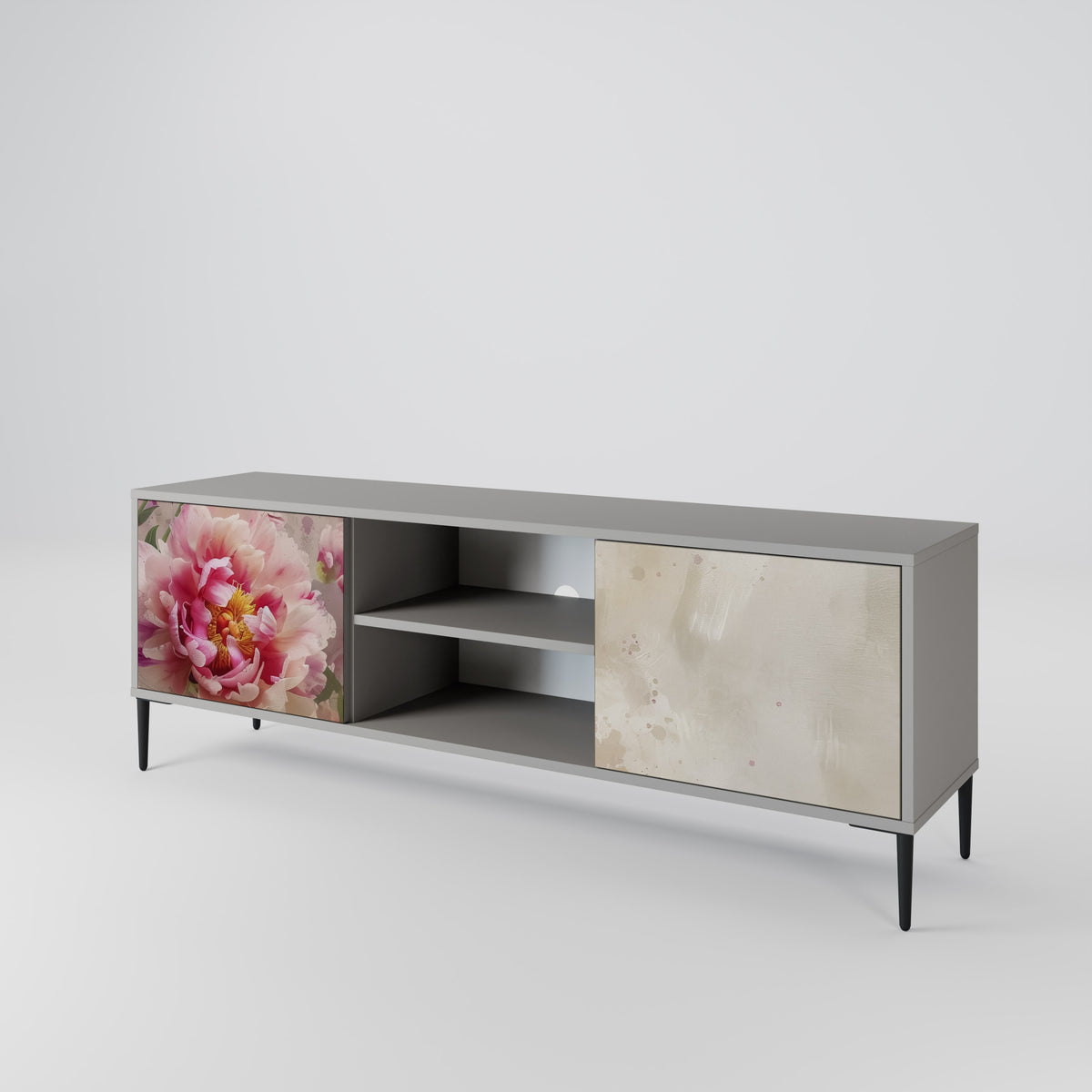 PEONY WHISPER 2-Door TV Cabinet