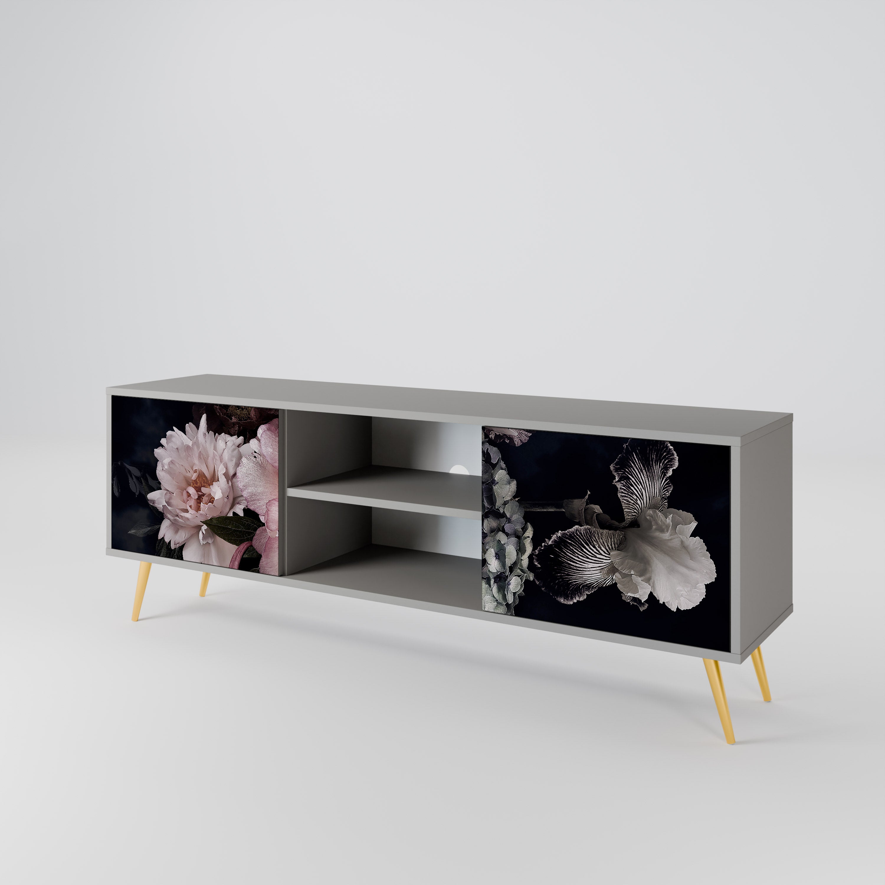 PURE BLOSSOM Mueble de TV de 2 Puertas