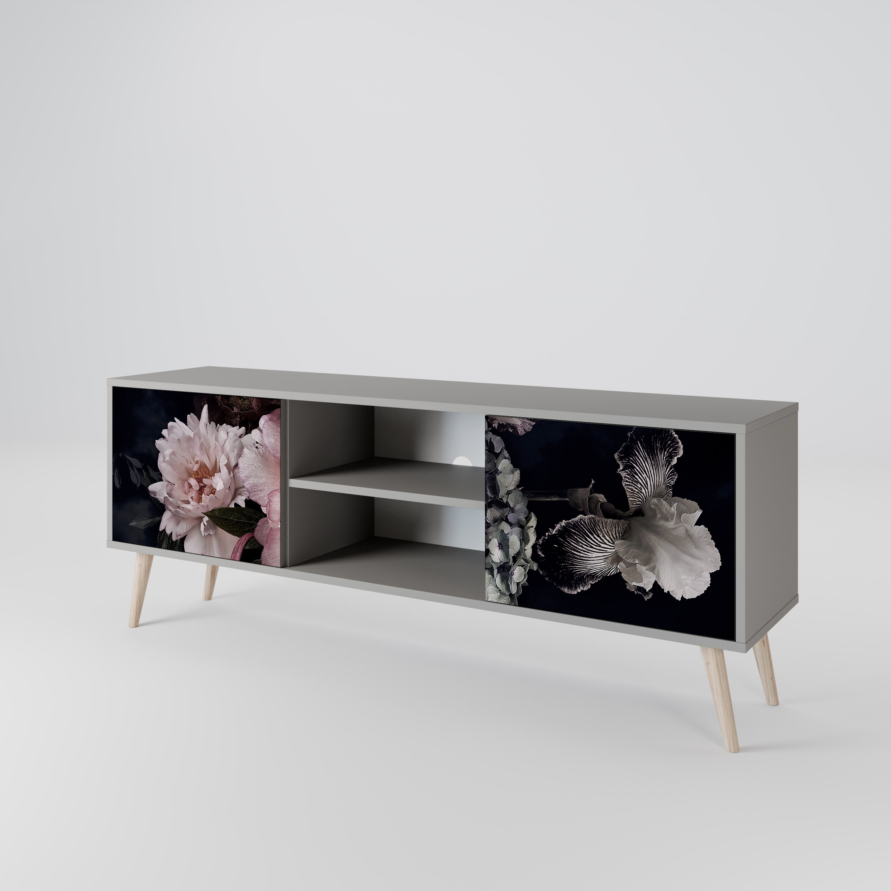 PURE BLOSSOM Mueble de TV de 2 Puertas