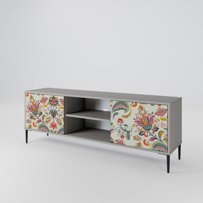ORGANIC FOLKLORE Mueble de TV de 2 Puertas