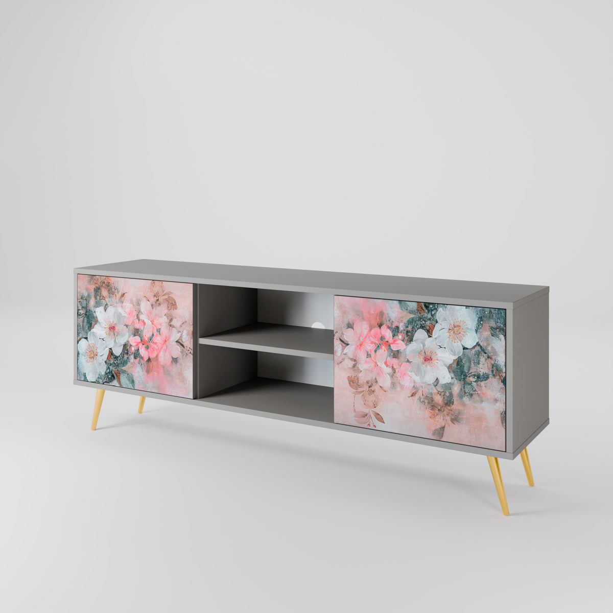 CHERRY BLOSSOM 2-türiges TV-Lowboard