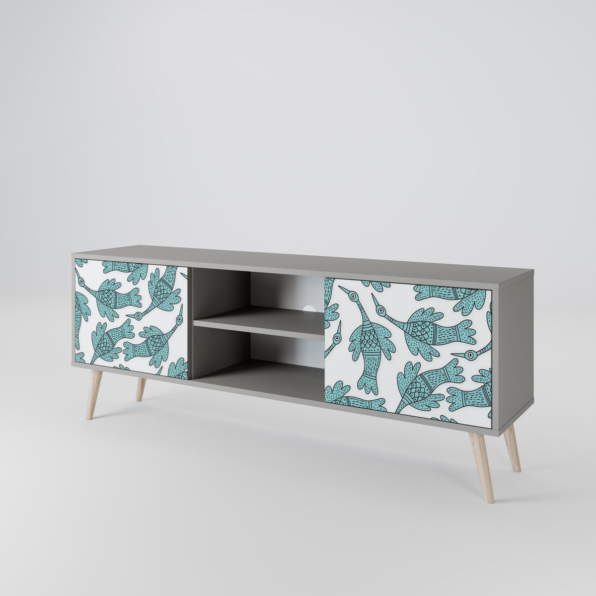 WATERSPOUT SONGIBIRD Mueble de TV de 2 Puertas