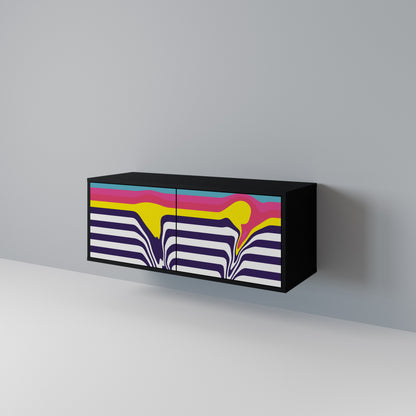 COLORFUL DIVERSION Mobile TV Compatto a 2 Ante
