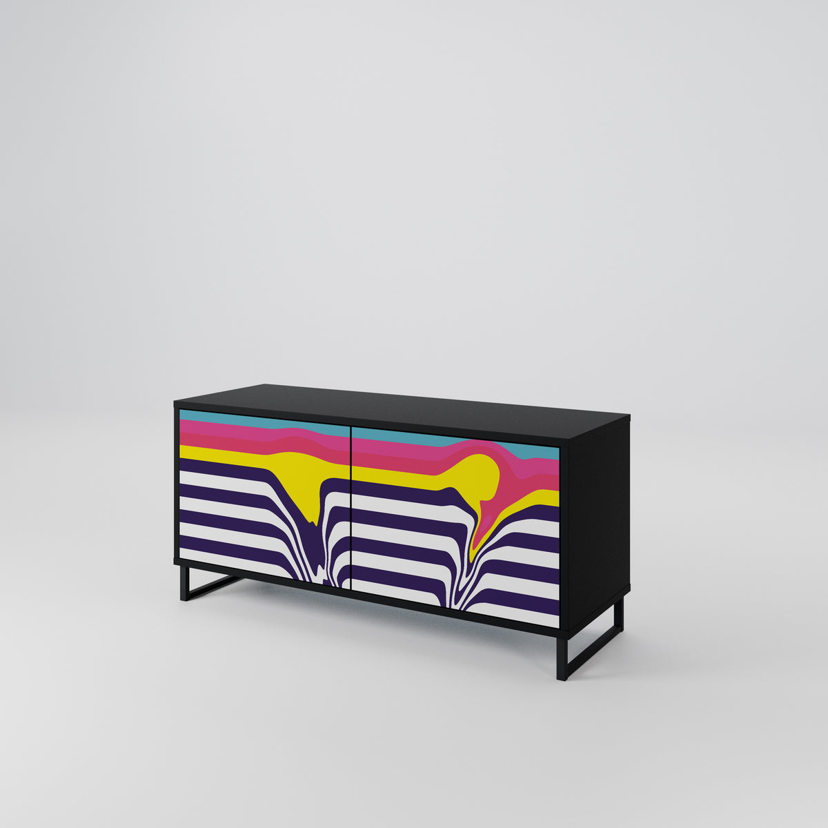 COLORFUL DIVERSION Mobile TV Compatto a 2 Ante