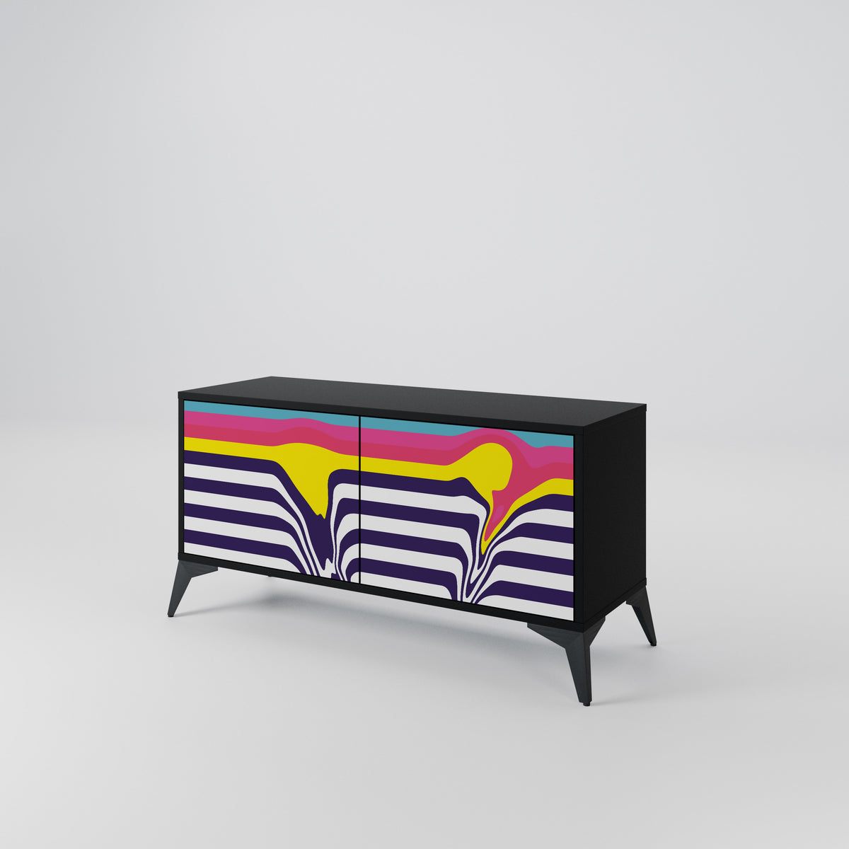 COLORFUL DIVERSION Mobile TV Compatto a 2 Ante