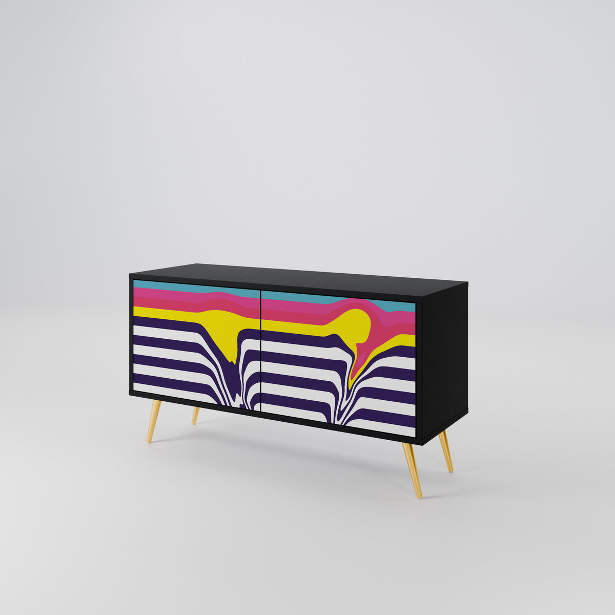 COLORFUL DIVERSION Mobile TV Compatto a 2 Ante