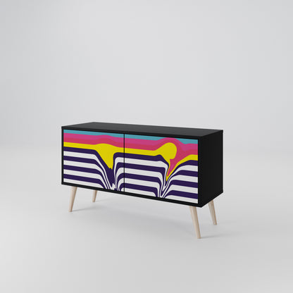 COLORFUL DIVERSION Mobile TV Compatto a 2 Ante