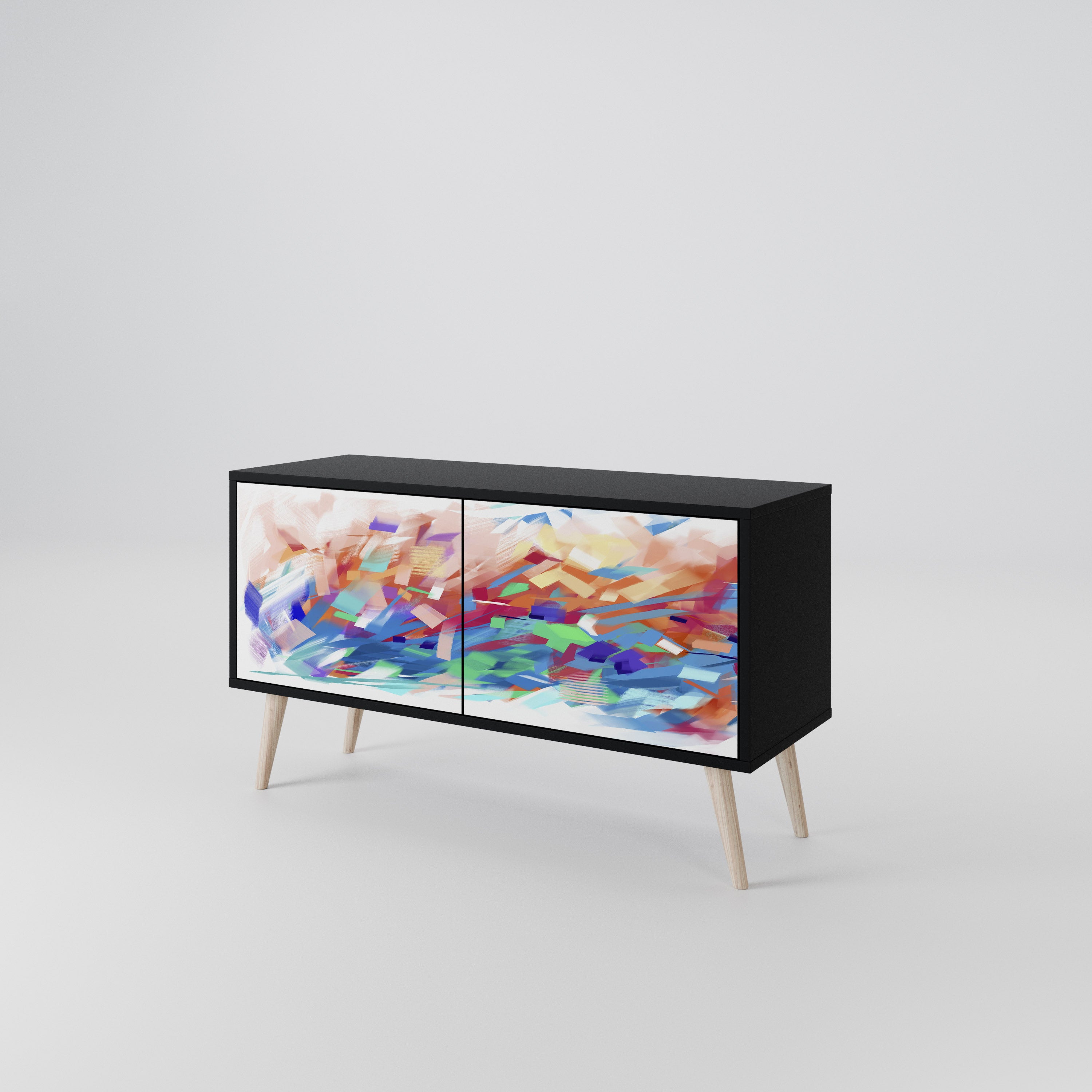 FINESSE MASH-UP Compact 2-Door TV Cabinet