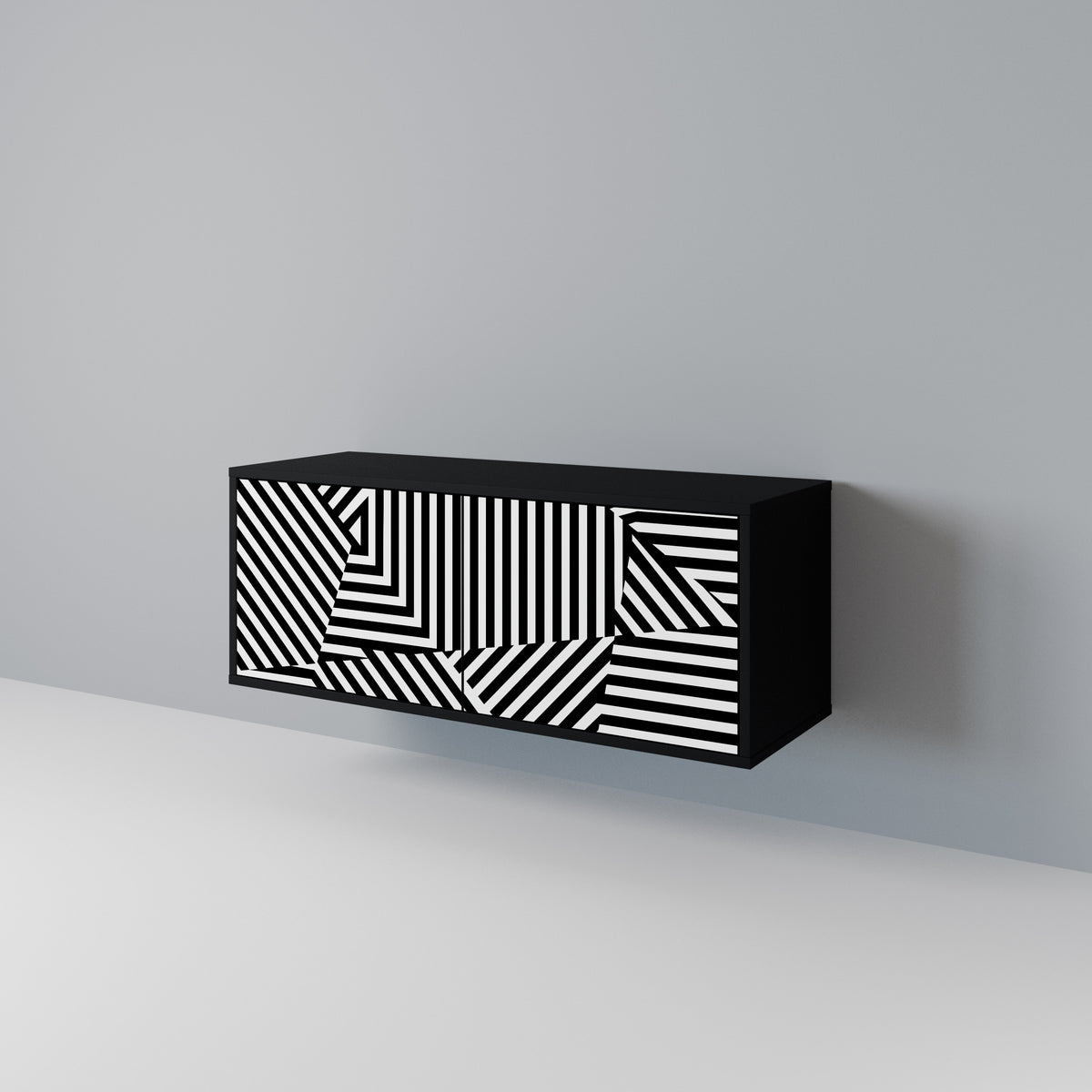 ILLUSIONARY LATTICE Mobile TV Compatto a 2 Ante
