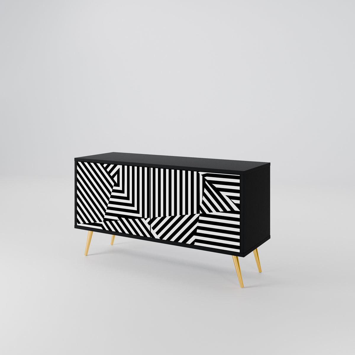ILLUSIONARY LATTICE Mobile TV Compatto a 2 Ante