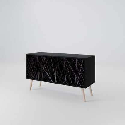 SHIMMER SPIDERGRAM Kompakt TV-bänk med 2 dörrar