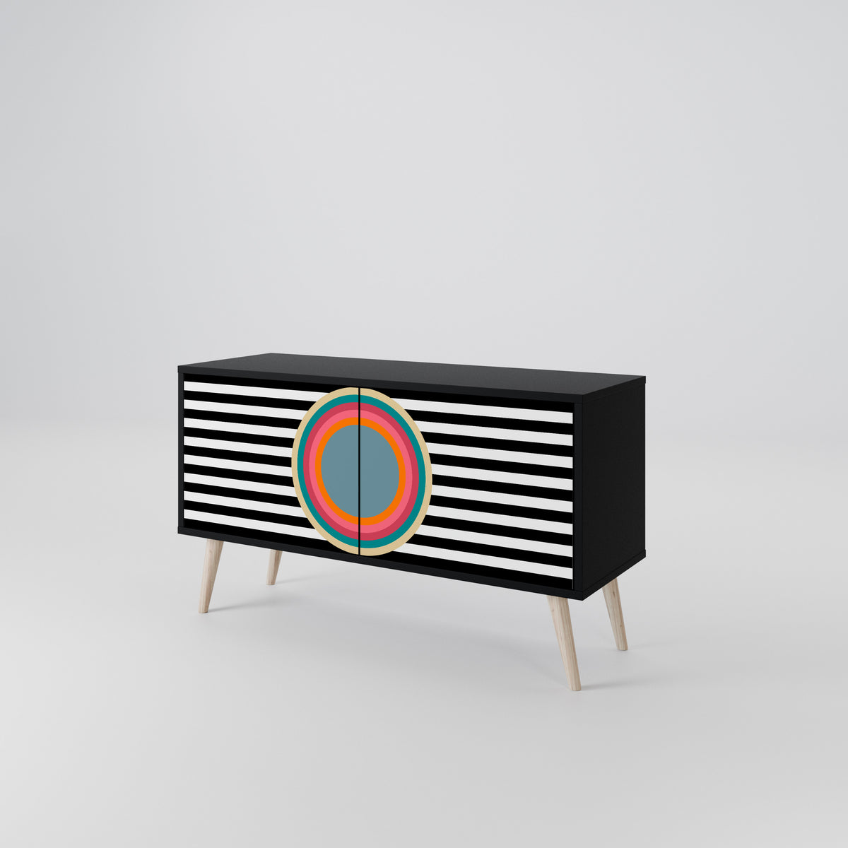 SPECTRA SHOWCASE Mobile TV Compatto a 2 Ante