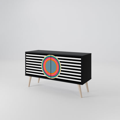 SPECTRA SHOWCASE Kompaktní dvoudveřový TV stolek