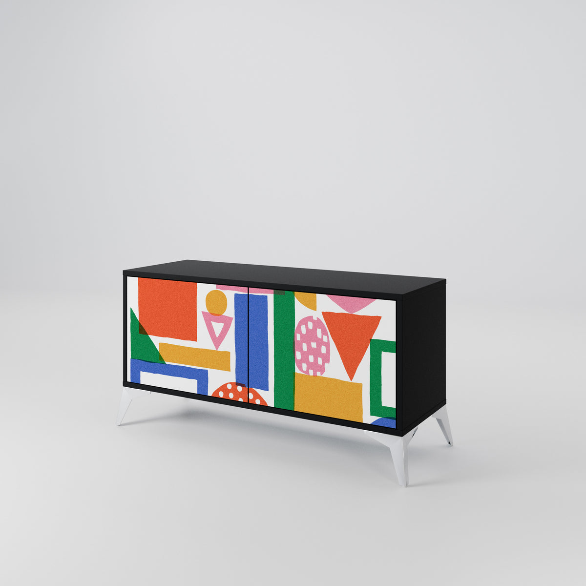 GEOMETRIC GLIMMER Mobile TV Compatto a 2 Ante