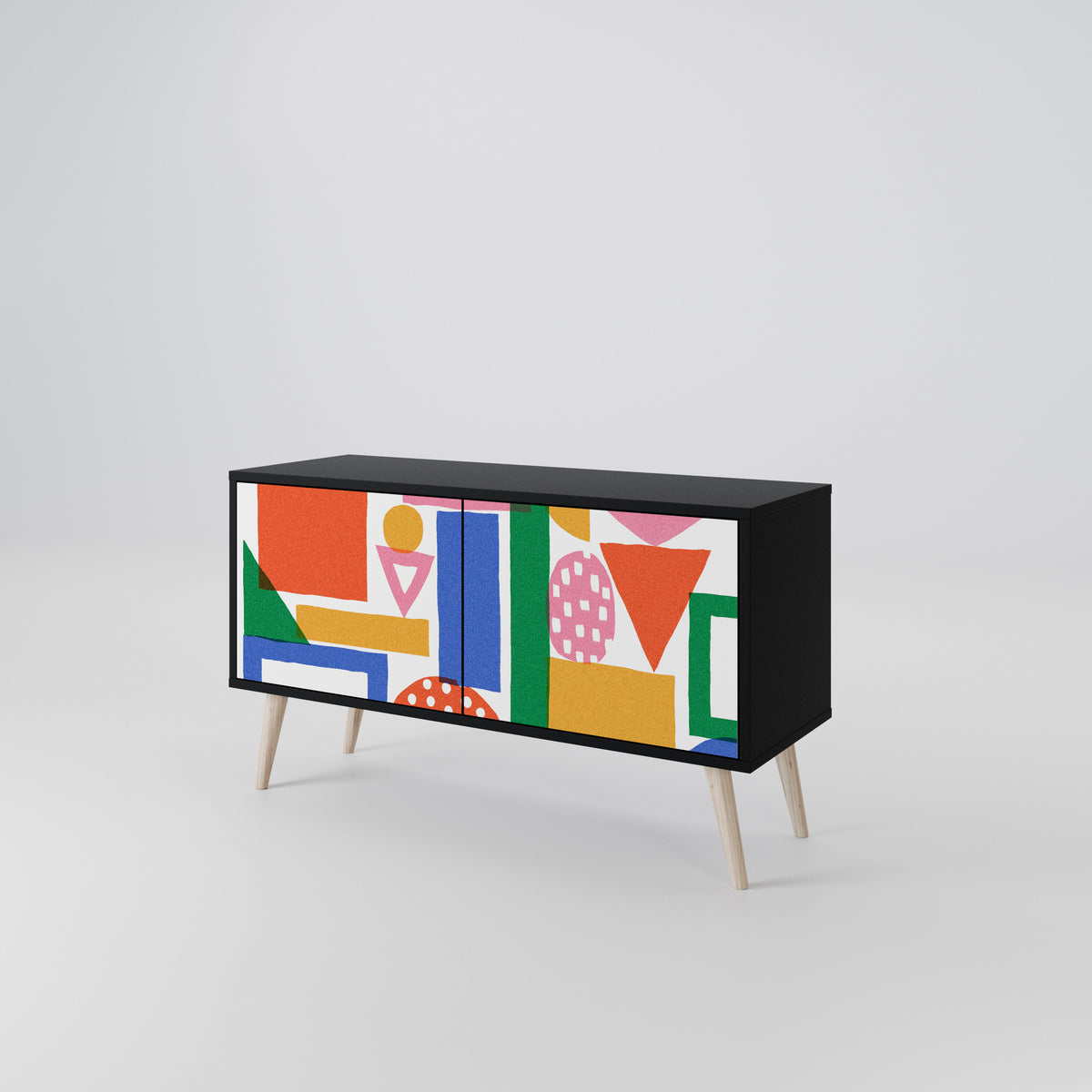 GEOMETRIC GLIMMER Mobile TV Compatto a 2 Ante