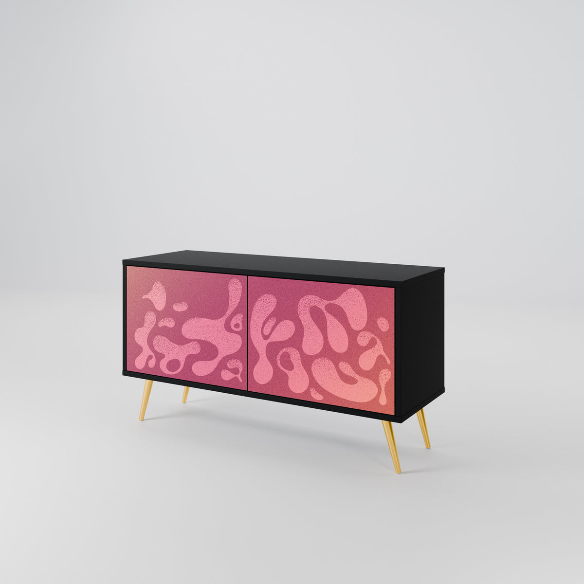 IRREGULAR PINK Mobile TV Compatto a 2 Ante