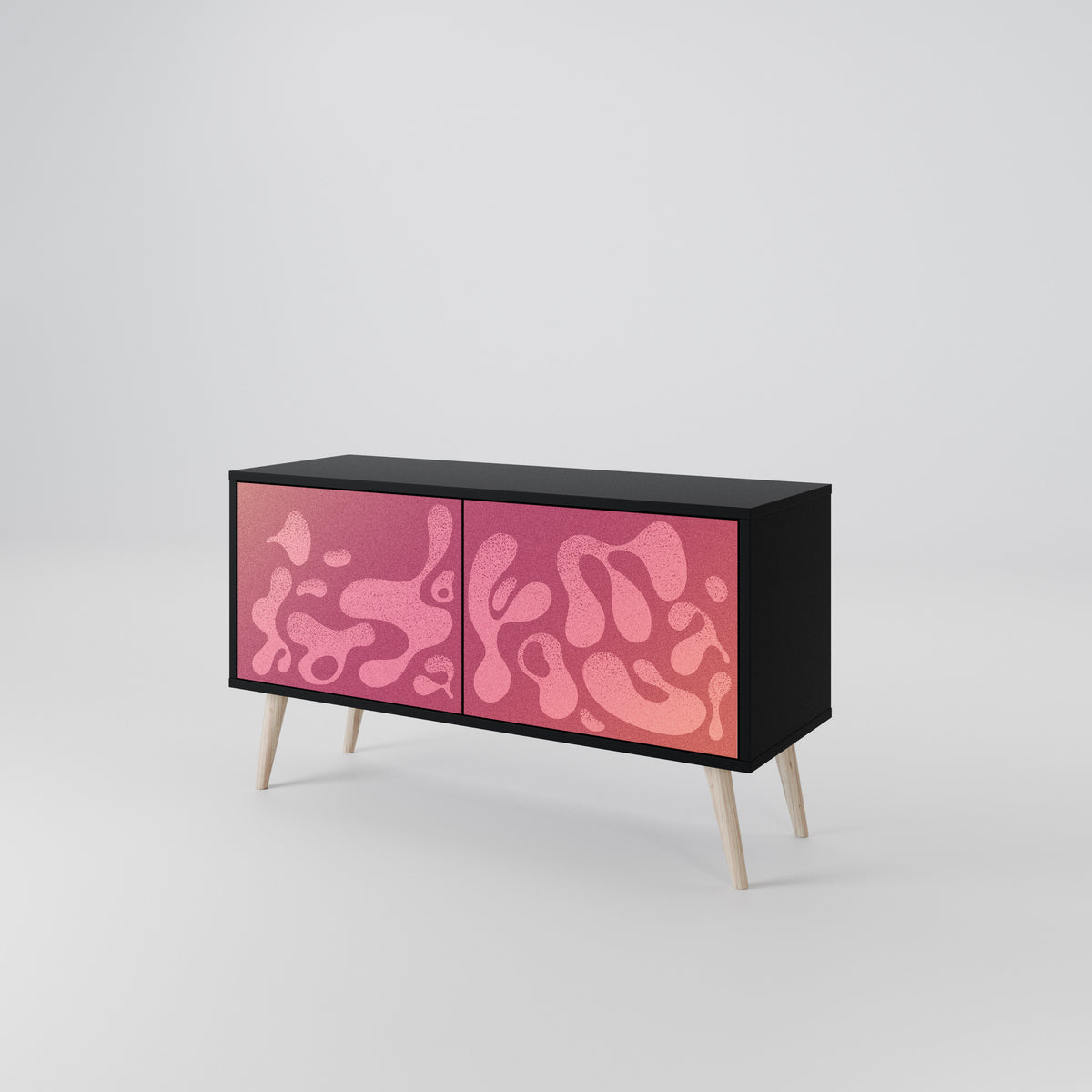 IRREGULAR PINK Mobile TV Compatto a 2 Ante
