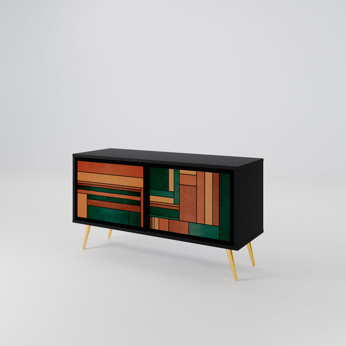 EARTHY FIGURES Mobile TV Compatto a 2 Ante