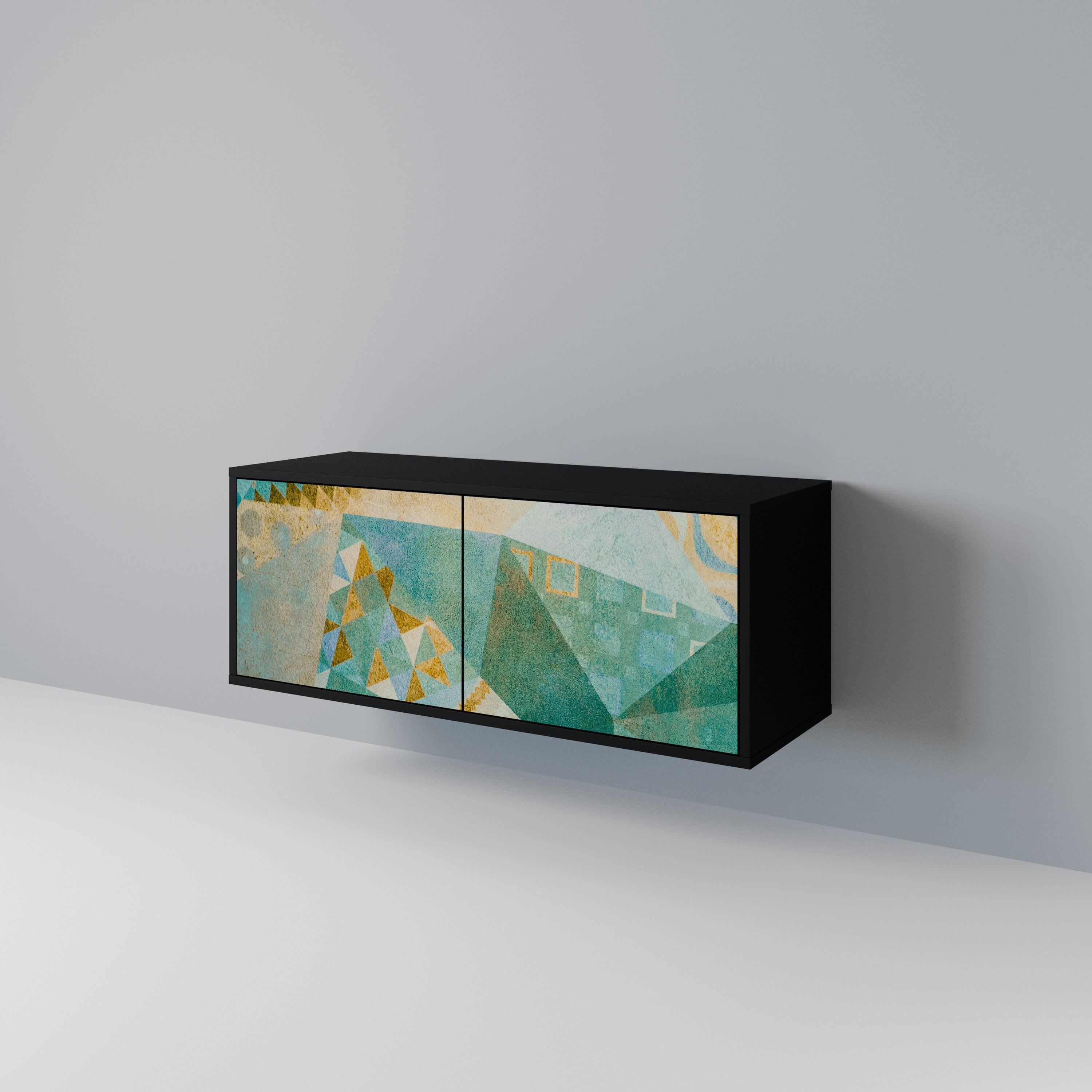 SPECTRUM SPLENDOR Compact 2-Door TV Cabinet