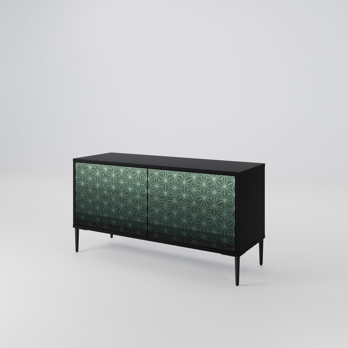 ORNAMENTAL GLIMMER Kompaktes 2-türiges TV-Lowboard