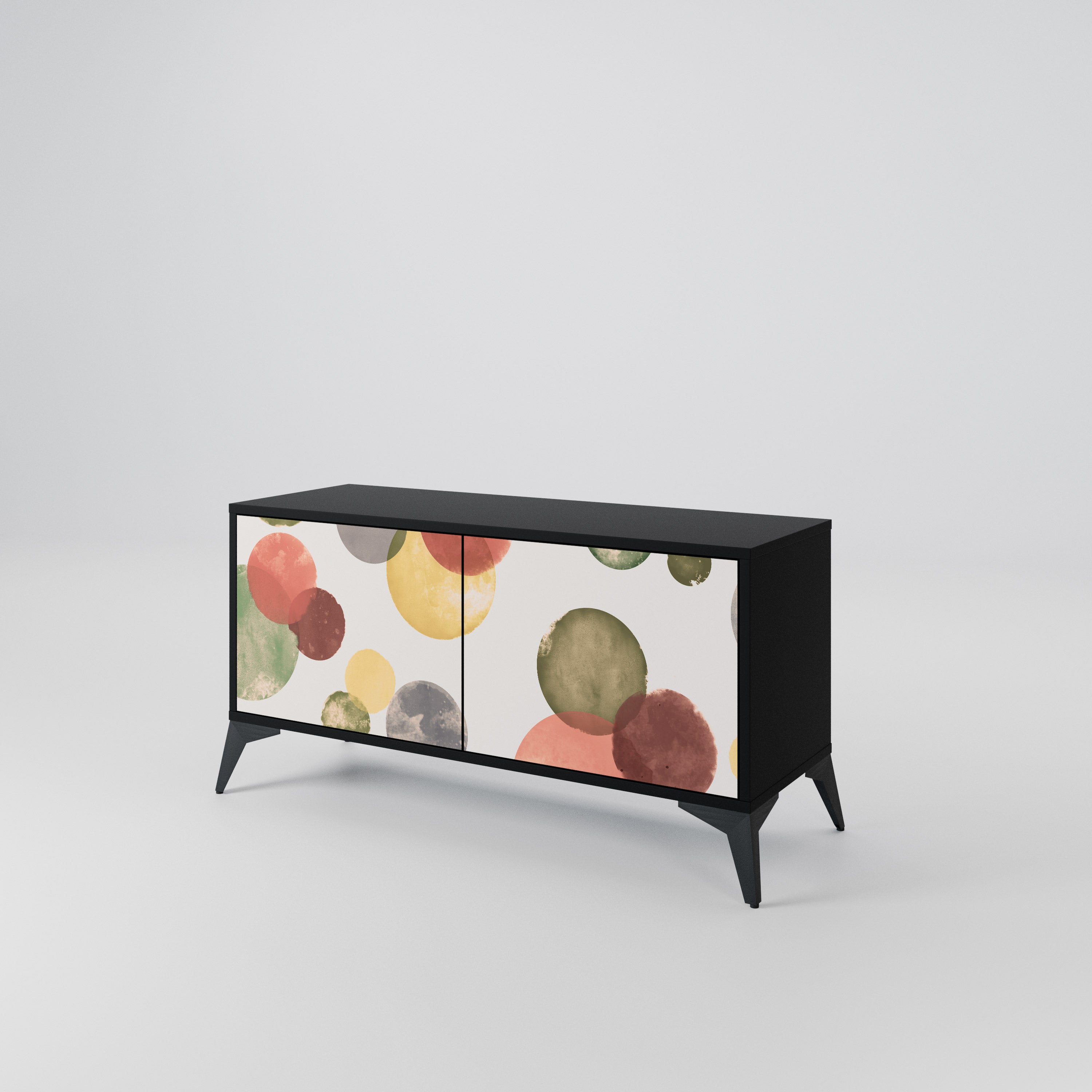 FLEETING HAPPINESS Mueble de TV Compacto de 2 puertas