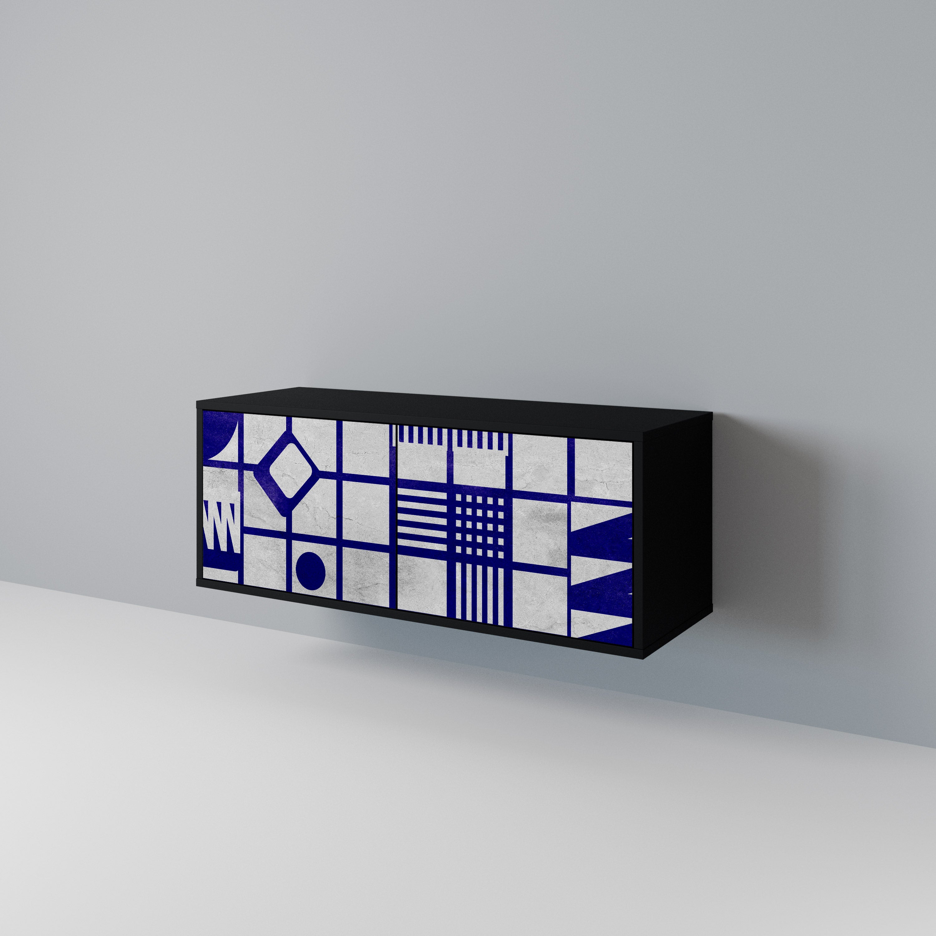 THE RIGHT PLACES Kompaktní dvoudveřový TV stolek