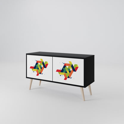 FUTURE SIGN Kompaktní dvoudveřový TV stolek