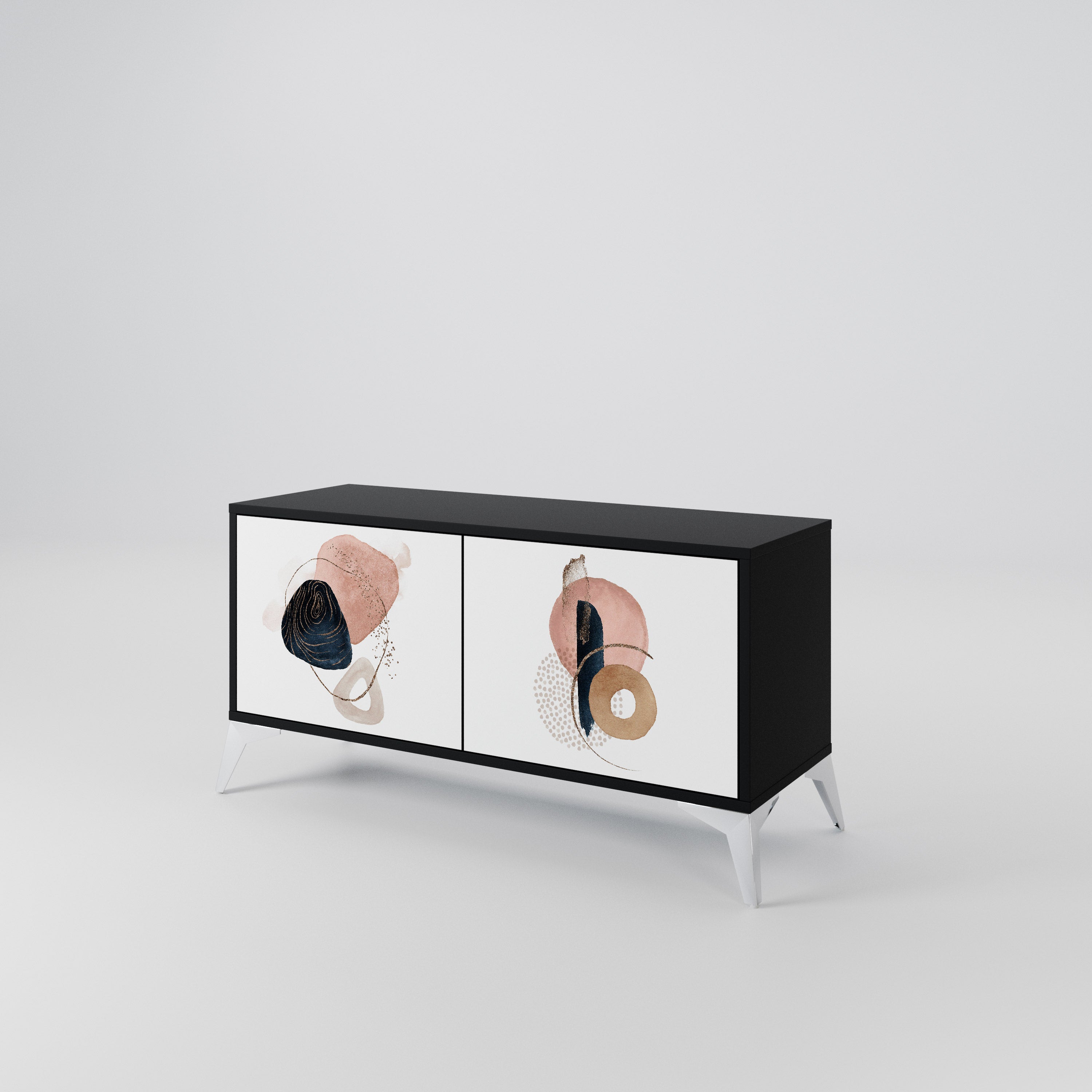 COLORFUL SHAPES Compact 2-Door TV Cabinet