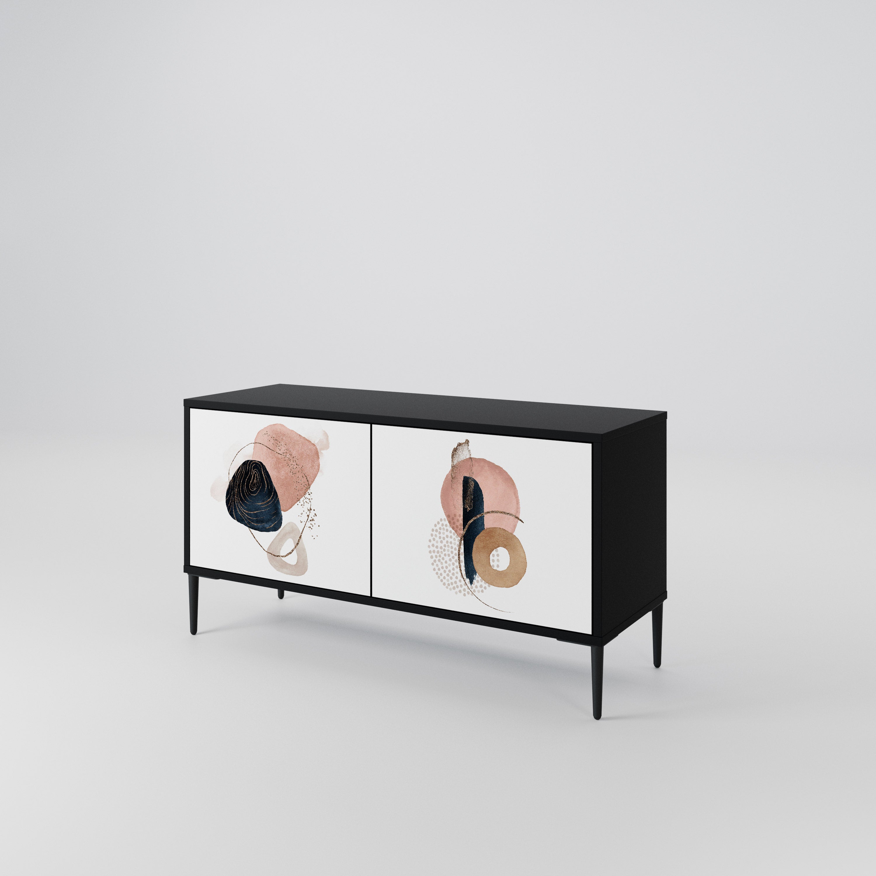 COLORFUL SHAPES Compact 2-Door TV Cabinet