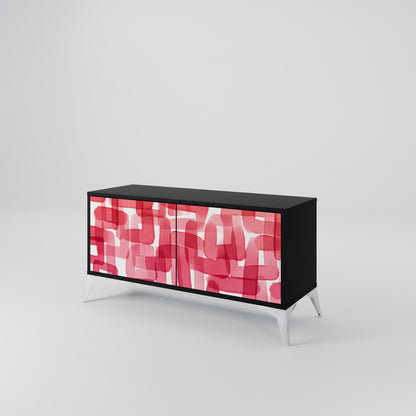 KALEIDOSCOPIC CUBISM Mobile TV Compatto a 2 Ante