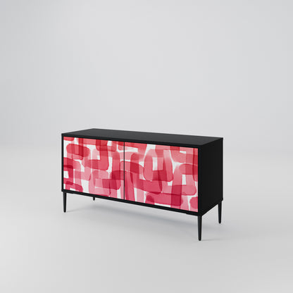 KALEIDOSCOPIC CUBISM Mobile TV Compatto a 2 Ante