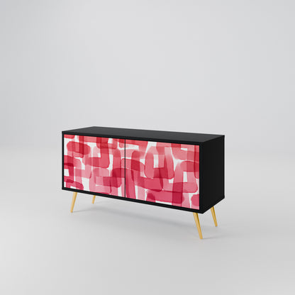 KALEIDOSCOPIC CUBISM Mobile TV Compatto a 2 Ante