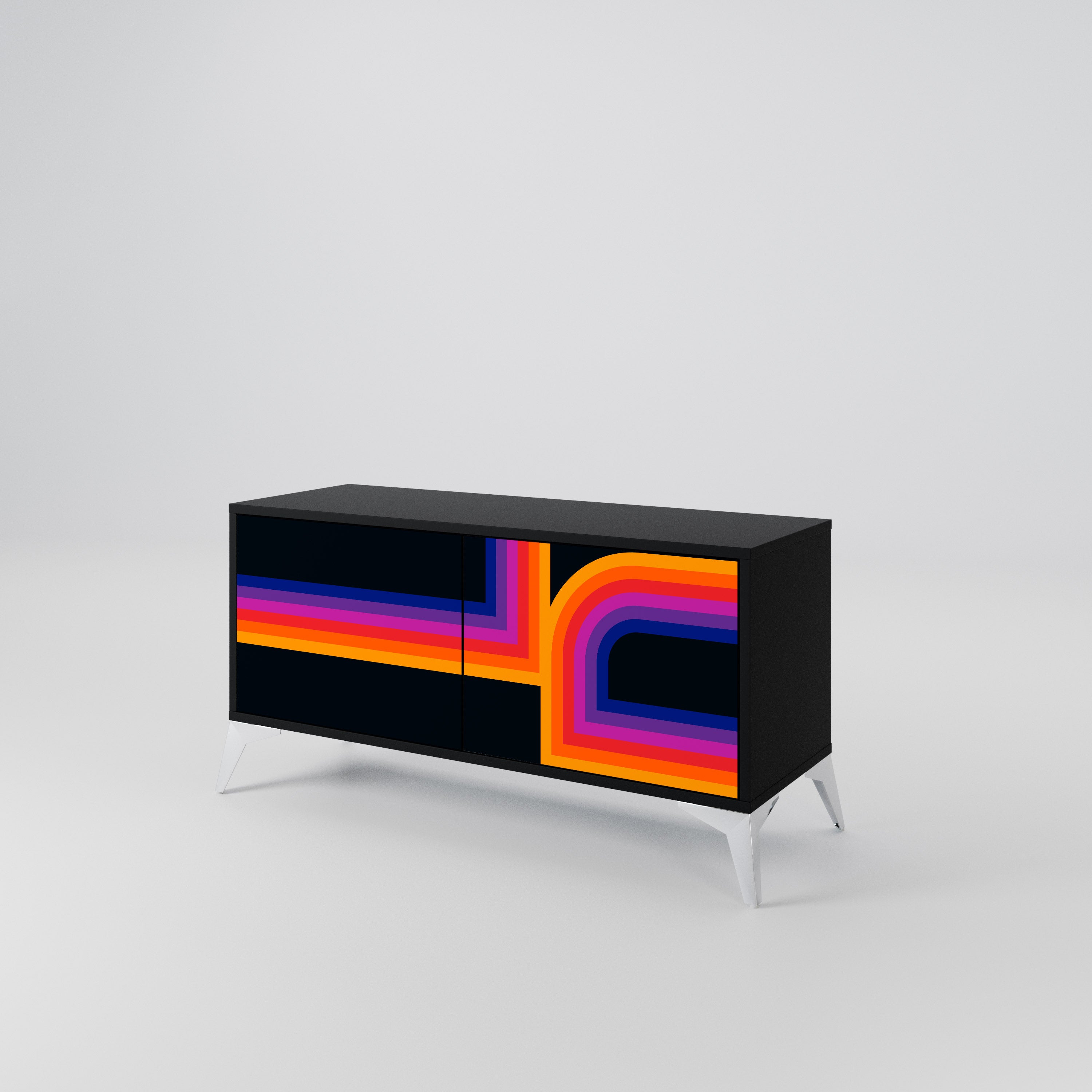 BLINDED BY THE LIGHTS Συμπαγές έπιπλο τηλεόρασης 2-θυρών