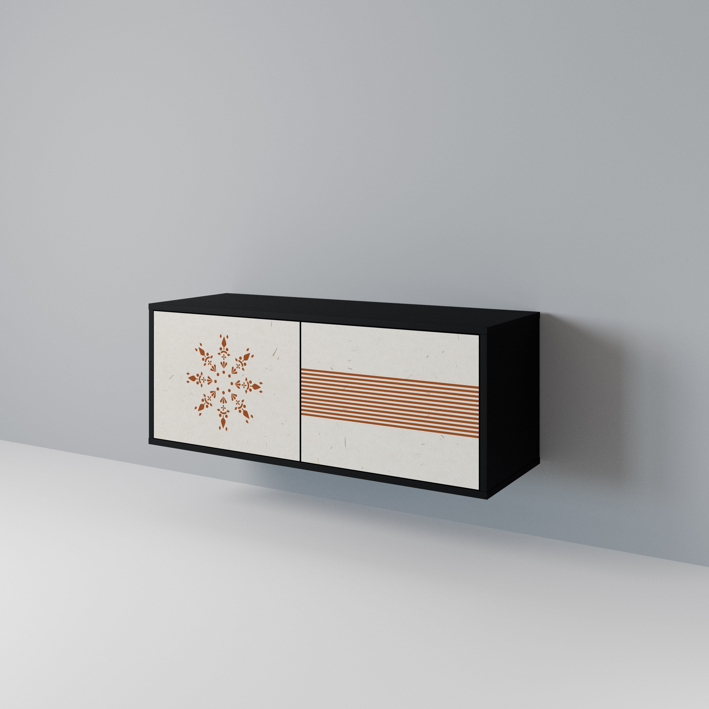 DAILY HARMONY Συμπαγές έπιπλο τηλεόρασης 2-θυρών