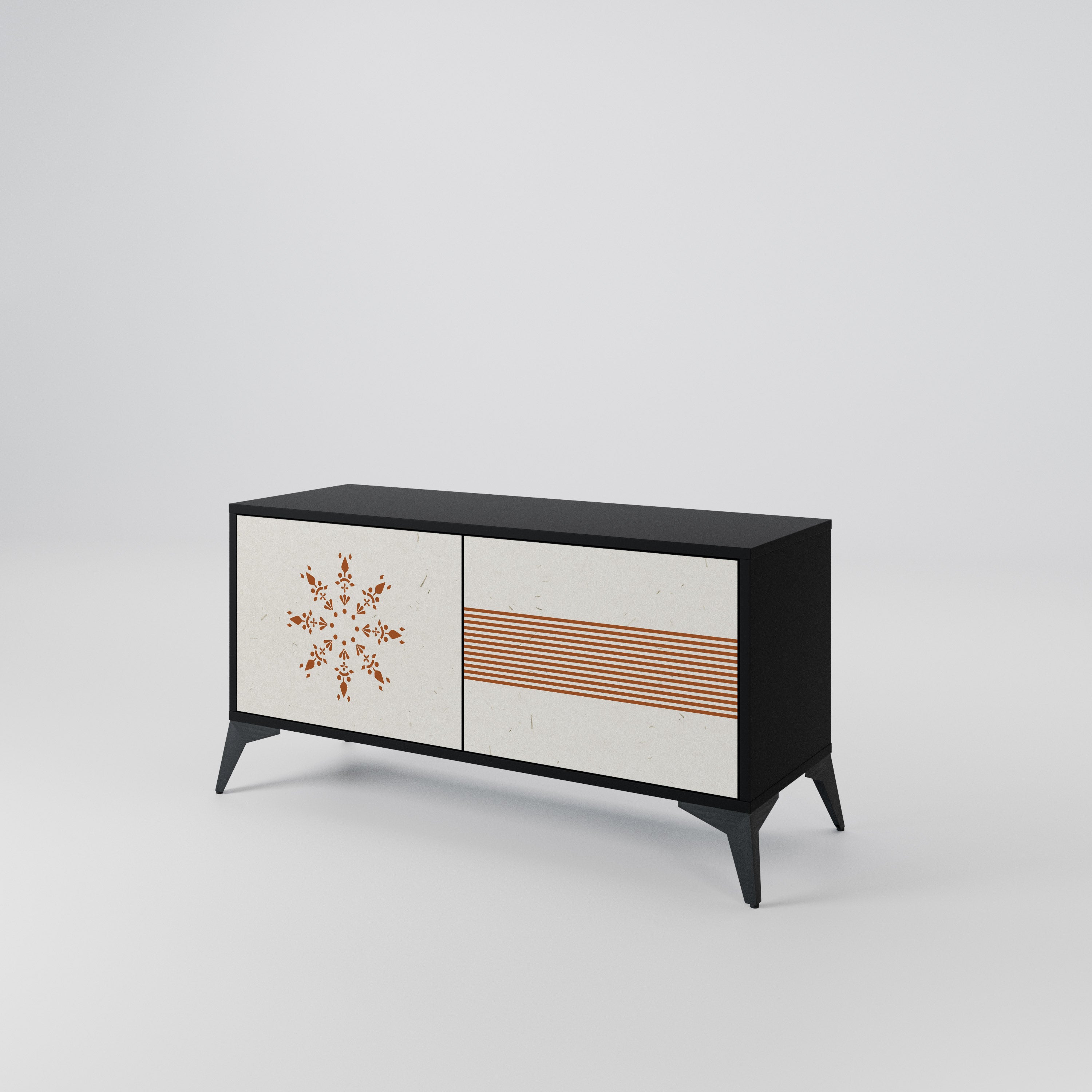 DAILY HARMONY Συμπαγές έπιπλο τηλεόρασης 2-θυρών