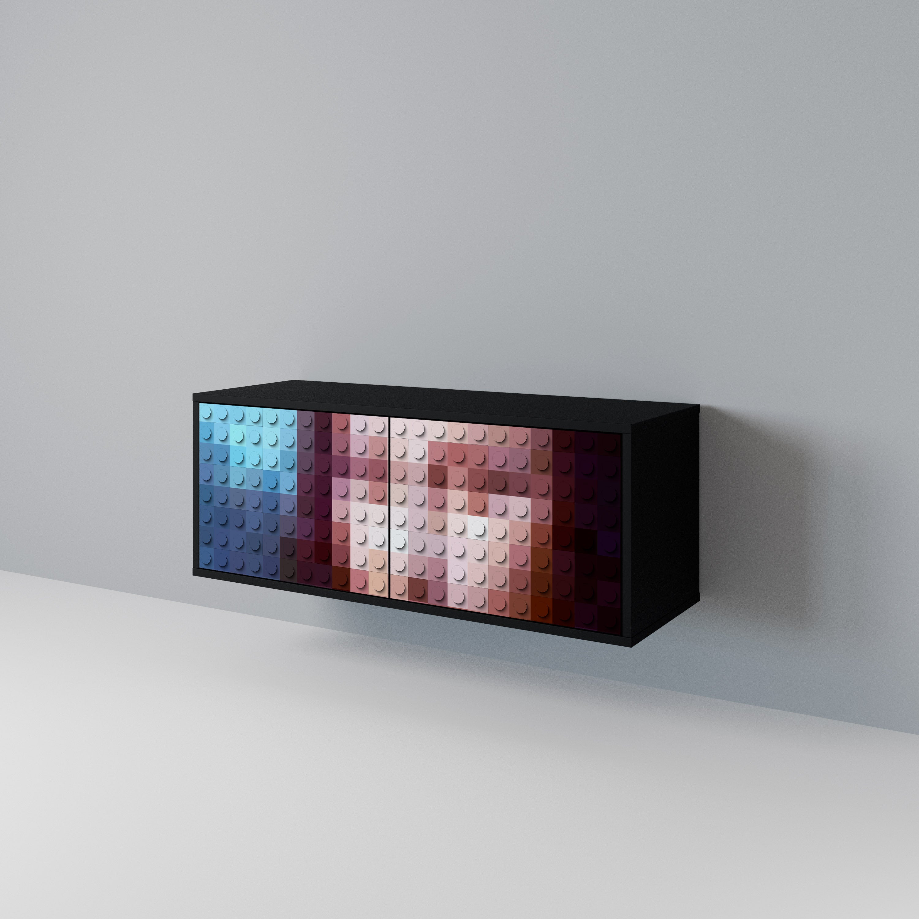 CONSTRUCTIVE ART Συμπαγές έπιπλο τηλεόρασης 2-θυρών